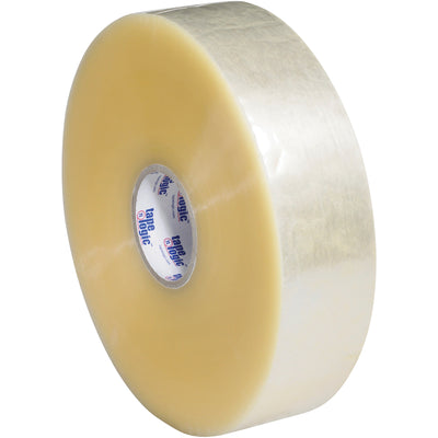 Tape Logic #900 economy machine length tape delivers super-strong polypropylene construction at cost-effective pricing for high-volume packing operations. Hot melt adhesive provides quiet, easy release with excellent film adhesion and irregular carton sealing. Bulk case of 4 rolls (3" x 1000 yds each, 2.5 mil thickness).