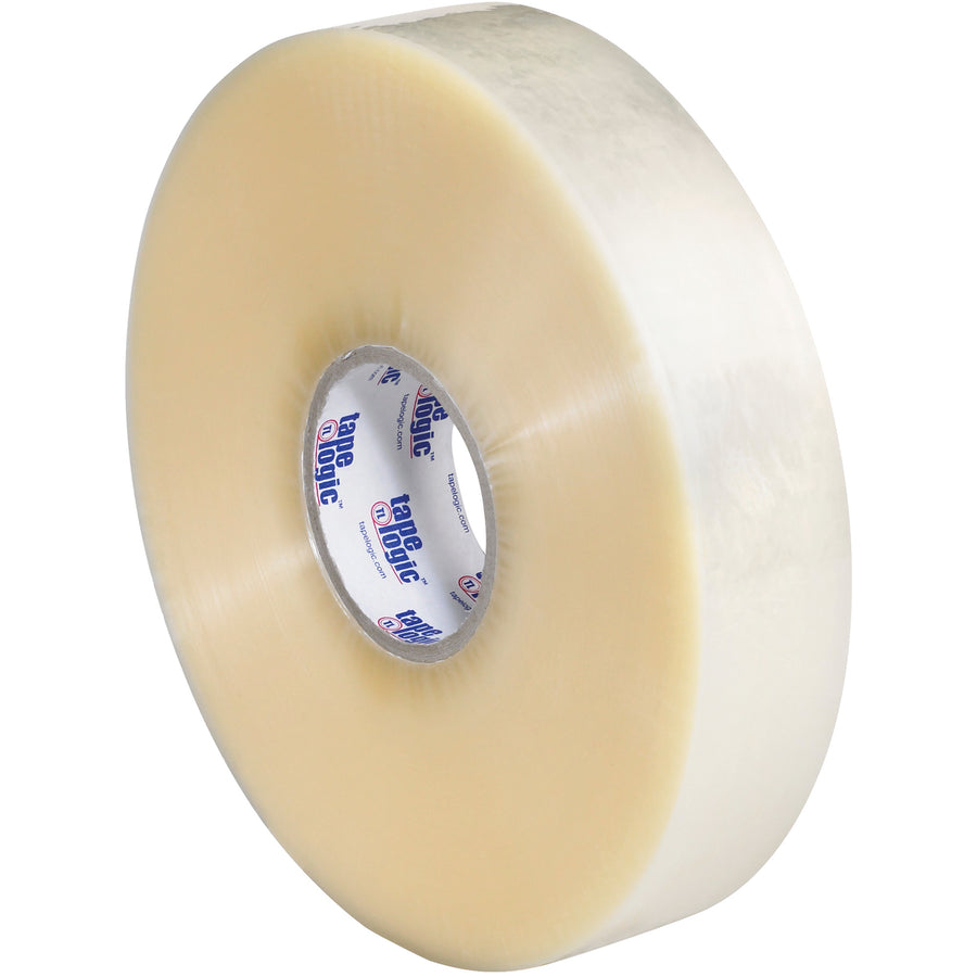 Tape Logic #700 Economy Tape delivers cost-effective sealing for high-volume packing lines without sacrificing performance. This 1.9 mil hot melt pressure sensitive tape handles overstuffed cartons and irregular shapes with a quiet, easy release. One 6-roll case of 2" x 1000 yard machine length tape ready for your dispenser.