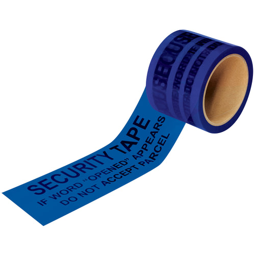 Tape Logic Secure Tape delivers visible tamper evidence with a bold 