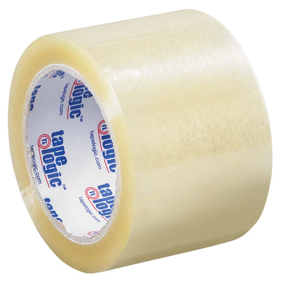 3" x 110 yds Clear Acrylic Industrial Tape, 1.6 Mil - 6 Pack