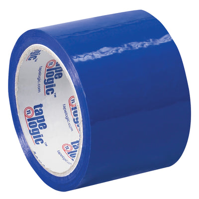 Instantly color-code your shipments with this 3" x 55 yds blue carton sealing tape. 2.2 mil polypropylene construction with strong acrylic adhesive bonds reliably to all carton types. Case of 6 rolls maximizes line efficiency and reduces downtime between roll changes.