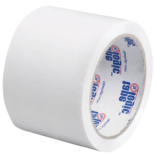 3 in x 55 yd 2.2 Mil White Carton Sealing Tape 24/Case T90522W