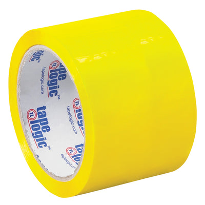 Color-code your shipments with Tape Logic Yellow Carton Sealing Tape–2.2 mil polypropylene with dependable acrylic adhesive. Each case includes 24 rolls of 3" x 55 yds for non-stop packing line performance. Compatible with standard tape dispensers.