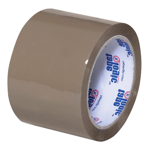 3 in x 55 yd 2.6 Mil Tan Acrylic Carton Sealing Tape 24/Case T905291T