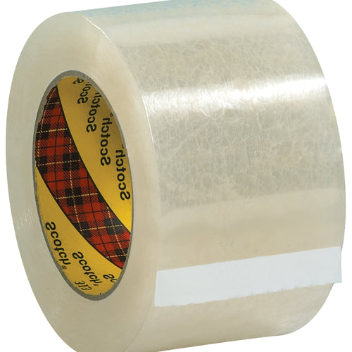 3 in x 55 yd 2.5 Mil Clear Carton Sealing Tape 6-Pack T9053136PK
