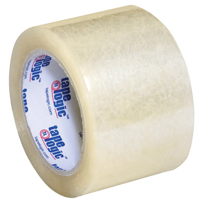 Tape Logic #350 industrial tape delivers consistent adhesion to recycled corrugated while maintaining clarity over time–no yellowing. This 3.5 mil acrylic tape is engineered for packing lines that demand reliable case sealing across temperature ranges of 32°–140°F. Case of 6 rolls, 3" x 55 yds each, meets UPS and U.S. postal shipping regulations.