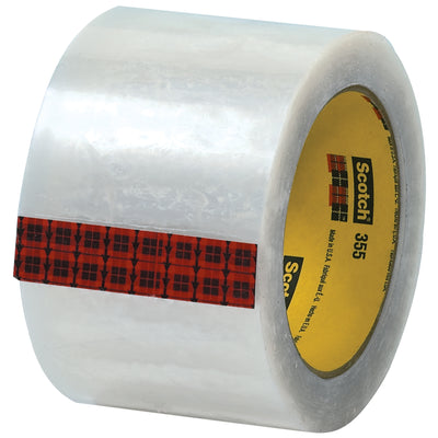 Scotch® Box Sealing Tape 355 delivers superior adhesion and consistent performance for high-volume packing lines. This 3.5 mil polyester-backed tape features a proven synthetic rubber adhesive system that resists abrasion, edge tear, and moisture. 6-pack case (3" x 55 yds per roll) engineered for reliable case closure and dispenser compatibility.