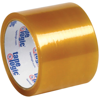Tape Logic #51 Natural Rubber Tape delivers the most aggressive adhesive and consistent box closure for high-speed packing lines. This 2.2 mil, pressure-sensitive tape quickly penetrates corrugated without excessive rub-down time. Case of 6 rolls (3" x 110 yds each) works in standard carton sealing tape dispensers.