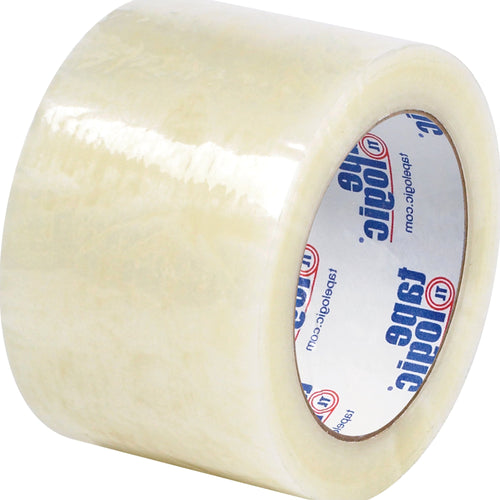 3 in x 110 yd Clear Cold Temperature Carton Sealing Tape 24/Case T9056651