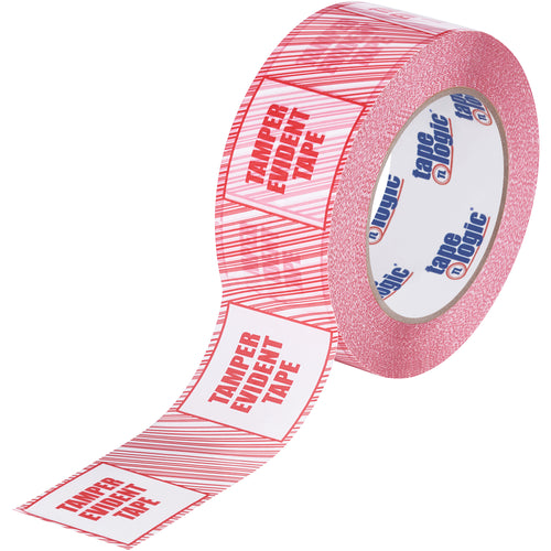 Protect carton integrity with Tape Logic tamper evident security tape featuring permanent 