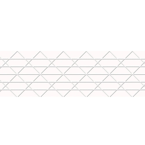 72 mm x 375 ft 6.4 Mil White Reinforced Water Activated Tape 8/Case T906240W
