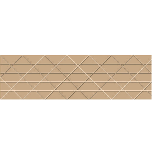 Heavy-duty 72mm x 450' reinforced water-activated tape delivers fast, permanent adhesion for high-speed packing lines. Fiberglass-reinforced kraft with 5.8 mil thickness handles irregular surfaces, corners, and edges with superior strength. Environmentally recyclable; sold as case of 10 rolls.