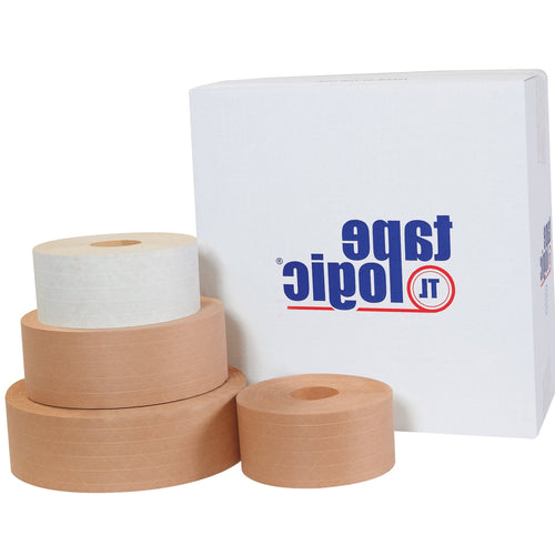72 mm x 450 ft Kraft Fiberglass Reinforced Water Activated Tape 10/Case T9077200