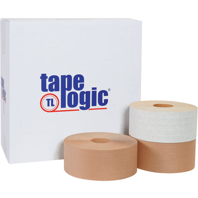 Fiberglass-reinforced kraft paper tape delivers instant, tamper-evident bonds on all corrugated carton surfaces. Extra-strong fiberglass yarns provide superior holding power for heavy-duty carton sealing applications. This 3" x 450' case of 10 rolls performs reliably in extreme temperatures and handles irregular surfaces and carton corners with excellent flexibility.