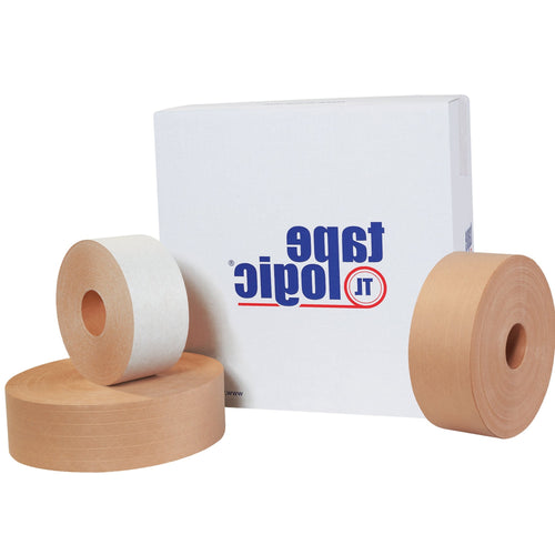 3 in x 600 ft Kraft Reinforced Water Activated Tape 10/Case T9087500