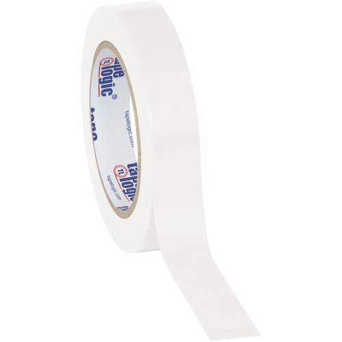 Industrial-grade 6.0 mil solid vinyl safety tape engineered for high-speed packing lines and case sealing operations. Resists oil, grease, moisture, solvents, and scuffs without adhesion failure. 1