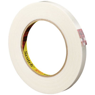 Scotch® Filament Tape 897 delivers superior holding power with minimal tape usage–ideal for high-speed packing lines. This 6.0 mil, glass-reinforced tape features synthetic rubber adhesive that bonds firmly to corrugated cartons and resists moisture, abrasion, and scuffing. Order your case of 72 rolls today for reliable case sealing performance.