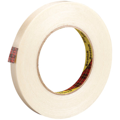 Scotch® Filament Tape 898 combines aggressive synthetic rubber adhesive with continuous glass yarn reinforcement for superior tensile strength on high-speed packing lines. The 6.6 mil clear polypropylene backing resists abrasion, moisture, and scuff–critical for case sealing and "L" and "C" clip closures. Packrift's case of 12 rolls (1/2" x 60 yds each) keeps your carton sealing operation running without interruption.