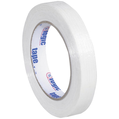 Tape Logic 1400 strapping tape delivers 180 lb tensile strength for reliable carton sealing and bundling on high-speed packing lines. Each case includes 48 rolls of 3/4" x 60 yds clear tape–a cost-effective alternative to steel and poly strapping that works seamlessly with standard dispensers.