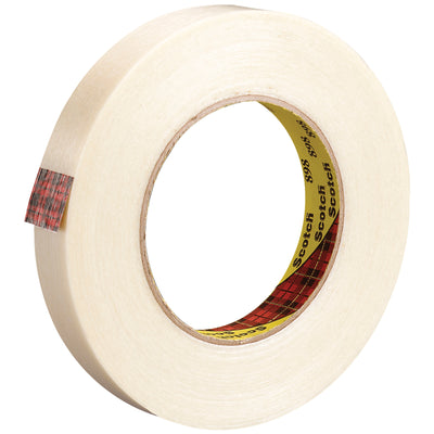 Scotch® Filament Tape 898 delivers superior tensile strength through continuous glass yarn reinforcement, making it ideal for high-speed packing lines that demand reliable case sealing and bundling. The aggressive synthetic rubber adhesive provides exceptional holding power on corrugated surfaces, while the 6.6 mil clear polypropylene backing resists abrasion, moisture, and scuffs. Order by the case (48 rolls) for consistent performance across your entire operation.