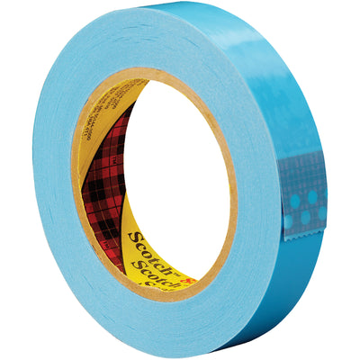 Scotch 8896 strapping tape delivers strong, stain-resistant adhesion on metal, plastic, and corrugated surfaces–essential for reliable case sealing on high-speed packing lines. Each 1" x 60 yard roll features 4.6 mil polypropylene backing with synthetic rubber adhesive. Case of 12 rolls ready to load into your tape dispenser.