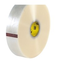 3 in x 1000 yd Scotch 375 Clear High Tack Box Sealing Tape