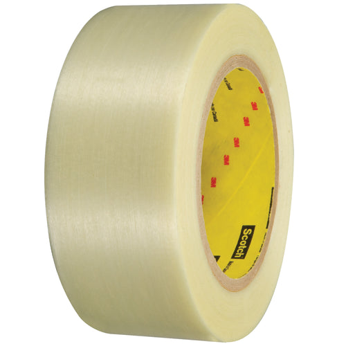 Scotch¬Æ Filament Tape 898 delivers aggressive adhesion and superior tensile strength for reliable case sealing on high-speed packing lines. This 2