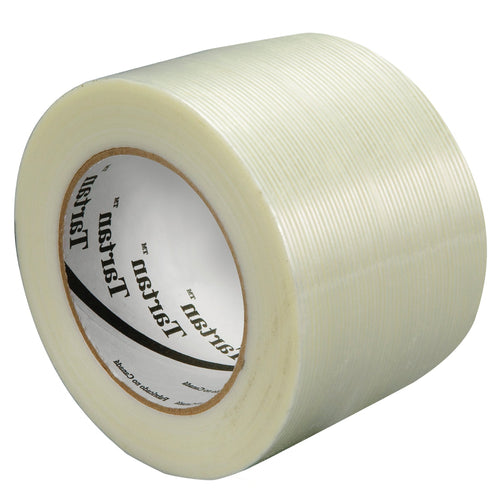 3 in x 60 yd Clear 8934 Filament Tape 12/Case T9188934