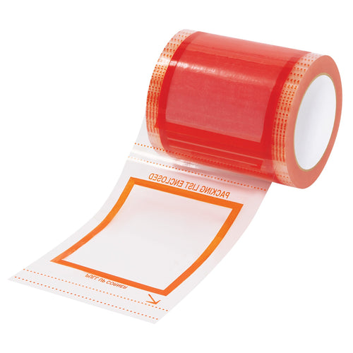 6x5 2.0 Mil Clear Pouch Tape 1-Pack T9227501PK