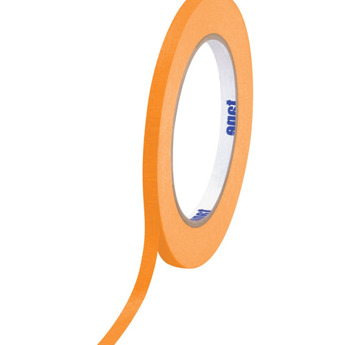 1/4 in x 60 yd 4.9 Mil Orange Crepe Masking Tape 144/Case T931003D