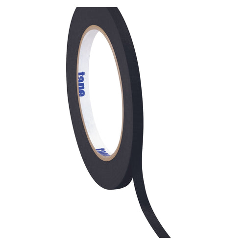 1/2 in x 60 yd 4.9 Mil Black Masking Tape 12/Case T93300312PKB