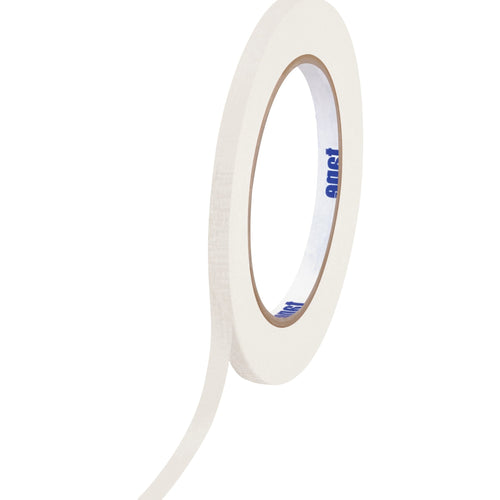 1/2 in x 60 yd 4.9 Mil White Crepe Masking Tape 12/Case T93300312PKW