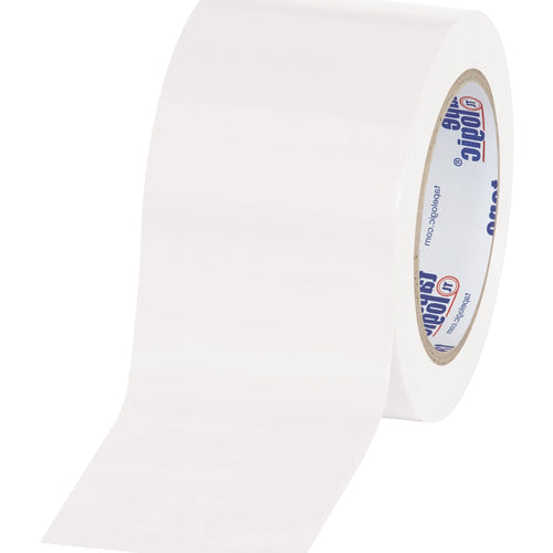 3 in x 36 yd 6.0 Mil White Vinyl Safety Tape 16/Case T9336W