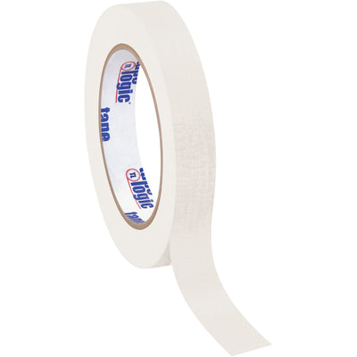 Tape Logic white masking tape delivers reliable adhesion and clean removal for your packing line. Each roll measures 3/4" x 60 yds in 4.9 mil thickness‚strong enough for labeling, coding, and case sealing without damaging surfaces. Order a full case of 12 rolls and keep your production running.