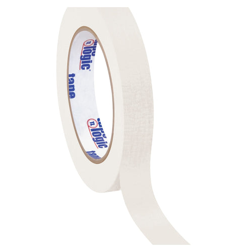 3/4 in x 60 yd 4.9 Mil White Crepe Masking Tape 48/Case T934003W