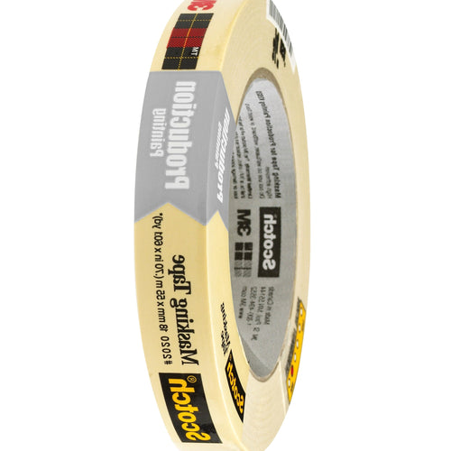 3/4 in x 60 yd Crepe Paper Masking Tape 48/Case T9342020