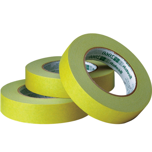 1 in x 60 yd Green Crepe Masking Tape 12-Pack T935206012PK