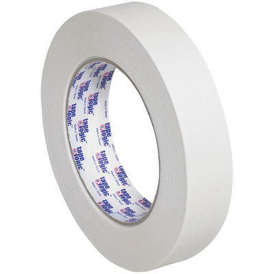 Tape Logic 2400 crepe paper masking tape delivers reliable adhesion and clean removal for medium-duty masking and packaging applications. This 5.6 mil natural tape resists moisture and oil, making it ideal for packing line supervisors who need consistent performance across varied substrates. Order by the case: 36 rolls of 1" x 60 yds.