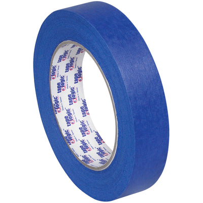 Tape Logic 3000 blue painter's masking tape delivers clean removal up to 14 days with 27 lb tensile strength and 5.2 mil thickness. Each case includes 36 rolls of 1" x 60 yds, engineered for all paint and stain applications on your packing line. Professional-grade crepe paper tape compatible with all dispenser systems.