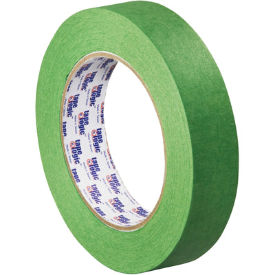 Tape Logic 3200 green painter's masking tape prevents paint bleed and delivers crisp, professional paint lines every time. Each case includes 36 rolls of 1" x 60 yard tape with 5.0 mil crepe paper construction. Compatible with latex, solvent, and alkyd paints for trim, walls, woodwork, metal, glass, and vinyl surfaces.