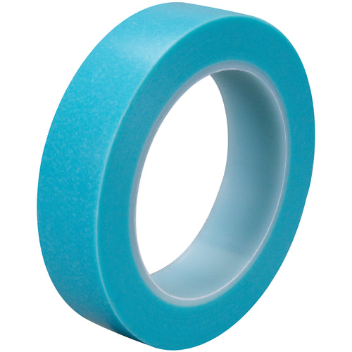 3M 4737T fine line masking tape delivers precise paint break lines on metal and plastic surfaces in transportation OEM production environments. This 1
