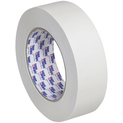 Tape Logic 2400 masking tape delivers reliable medium-duty performance for packaging and sealing applications. This 1.5" x 60 yds crepe paper tape (5.6 mil thickness) resists moisture and oils, ideal for case sealing on high-speed packing lines. Order by the case: 12 rolls per pack.