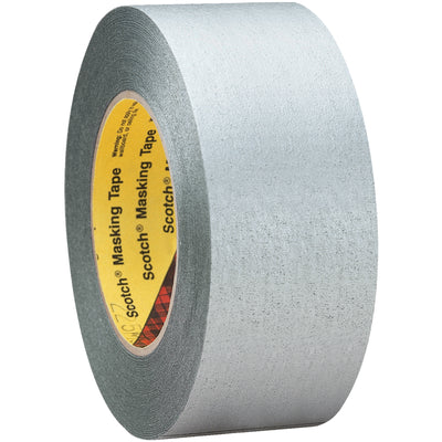3M 225 masking tape delivers UV and weather resistance for outdoor, marine, and industrial paint applications. Silver crepe paper backing with rubber adhesive resists lifting, curling, and bleed-through for 30 days of clean removal. Order by the case (24 rolls) for your masking operations.