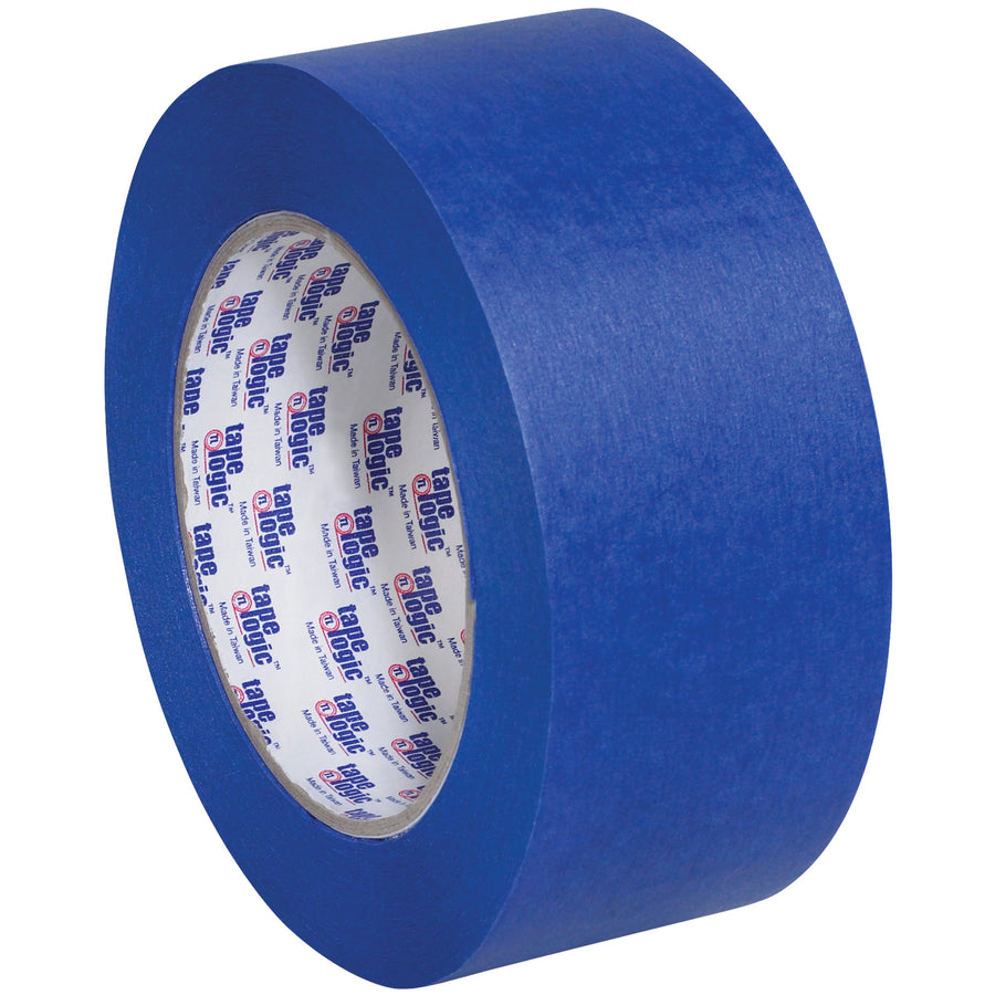 Tape Logic 3000 blue painter's masking tape delivers professional-grade adhesion and clean removal for production lines handling paints and stains. Each 2" x 60 yard roll features 5.2 mil thickness with 27 lb tensile strength, engineered for high-speed dispensers. Case includes 24 rolls‚the quantity packing line supervisors need to maintain continuous operation without downtime.