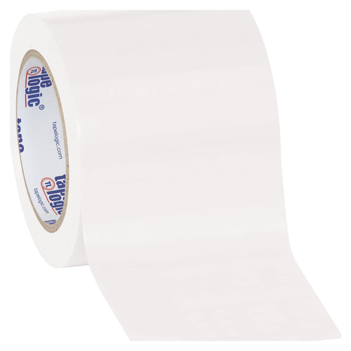 4 in x 36 yd 6.0 Mil White Vinyl Safety Tape 3-Pack T94363PKW