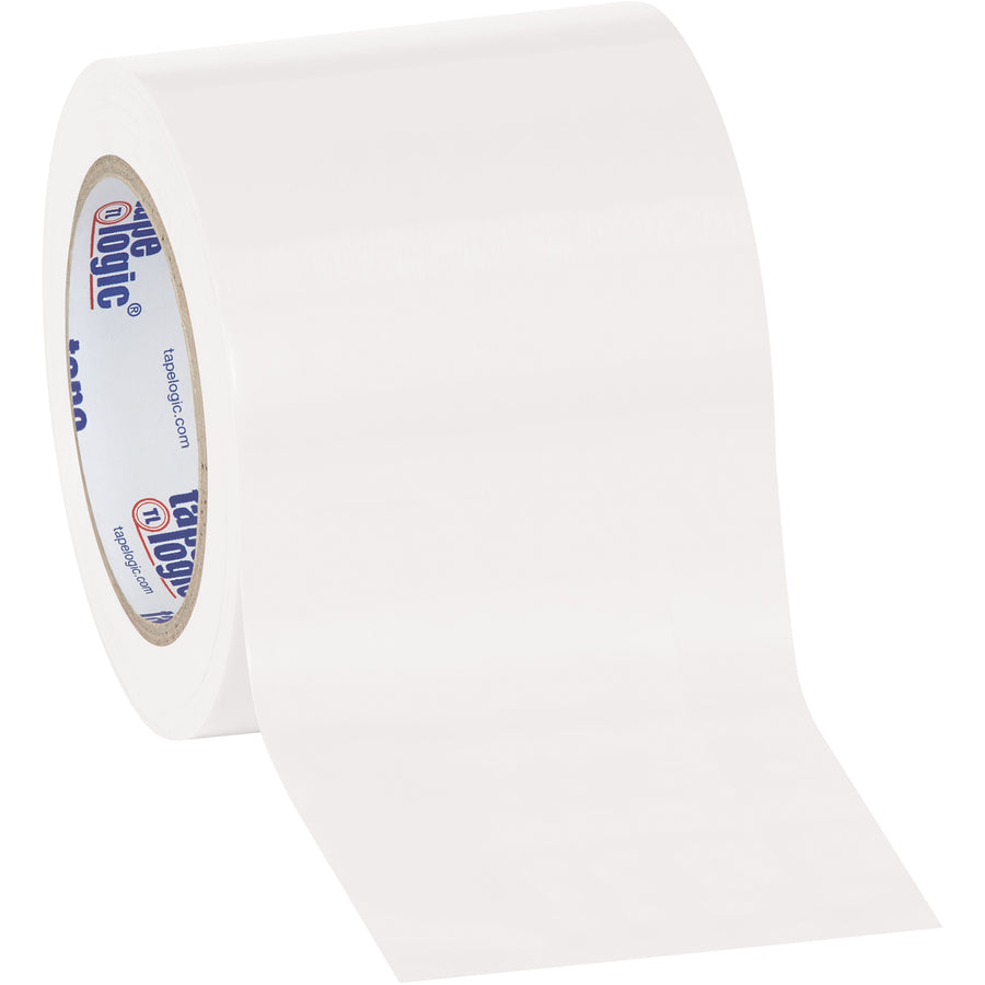 Industrial-grade white vinyl safety tape designed for packing lines and case sealing. 6.0 mil thickness resists oil, grease, moisture, and solvents for reliable adhesion on every roll. Order a case of 12 rolls‚36 yards per roll‚and streamline your sealing operations today.