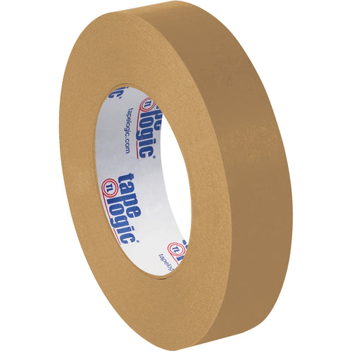Tape Logic #5300 kraft flatback tape delivers aggressive adhesion for fast, secure carton sealing without requiring a dispenser. Each case includes 6 rolls of 1