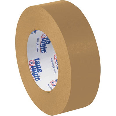 Tape Logic #5300 kraft flatback tape delivers aggressive adhesion for reliable carton sealing without requiring a dispenser or water activation. This 1.5" x 60 yard brown paper tape tears easily by hand and performs under variable temperature and humidity conditions–ideal for high-volume packing lines seeking cost-effective sealing.