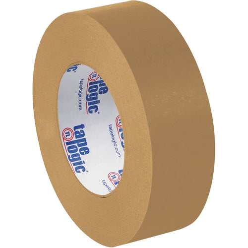 Tape Logic #5300 kraft flatback tape delivers aggressive adhesion for reliable carton sealing without requiring a dispenser or water activation. This 1.5