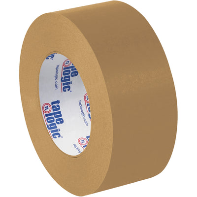Tape Logic #5300 kraft flatback tape delivers aggressive adhesion for reliable carton sealing without a dispenser. Each case includes 6 rolls of 2" x 60 yard paper tape that tears easily by hand and seals securely across temperature and humidity variations–reducing shipping costs while improving packing line efficiency.